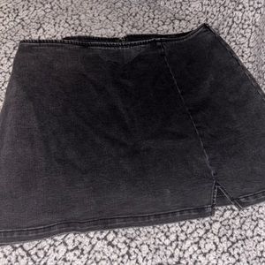 Wild Fable Black Denim Skirt